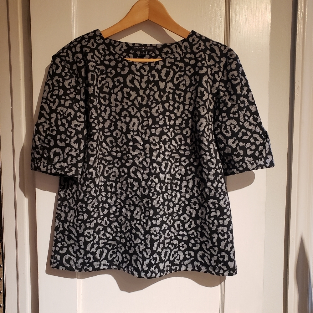 Banana Republic Leopard Print Top